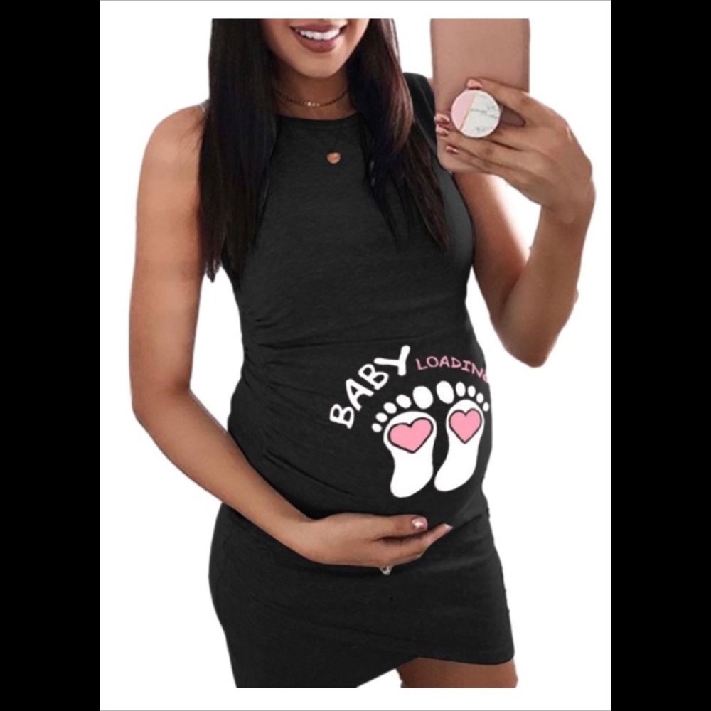 Baby Loading Maternity Dress (Large)